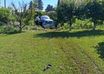 Vaslui | Trei persoane au fost rănite la Oltenești după ce au ieșit cu mașina în decor