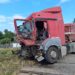 Vaslui | Accident feroviar în Tutova. Șoferul unui TIR a fost rănit