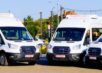 Încă cinci microbuze electrice pentru elevii din Iași: transport școlar modern extins în județ