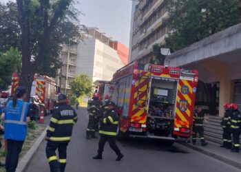 Incendiu UPU Bacau