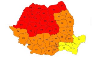 Zile de foc anunțate de meteorologi. Duminică, în jumătate de țară va fi cod roșu de caniculă