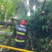 Furtuna a făcut ravagii în Dâmbovița. Zeci de intervenții ale pompierilor