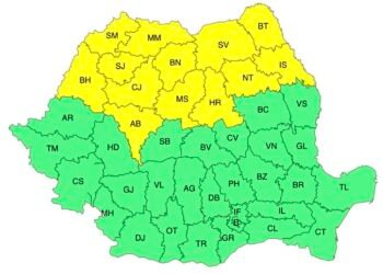 Furtunile revin în mai multe județe din țară