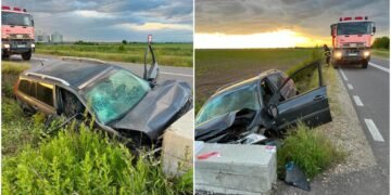 Si-a urcat tatăl în mașină după ce a băut și a provocat un accident mortal. Bărbatul a murit pe loc