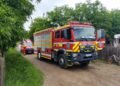 Un copil de 4 ani și un tânăr de 22 ani au ajuns la spital după un incendiu provocat de o baterie externă în comuna Țigănași