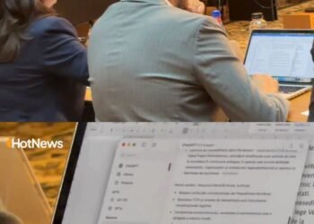 ChatGPT, în locul ministrului? Imagini surprind cum răspunsurile Monicăi Anisie au fost generate de AI în timpul audierii