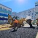 Lucrări de modernizare în incinta Spitalul Județean Galați