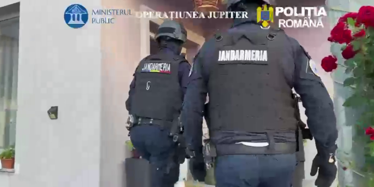 Operațiunea Jupiter continuă la nivel național. Sunt puse în aplicare 207 mandate de percheziție domiciliară