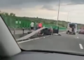Accident pe Autostrada Soarelui, în zona Cernavodă. Trei persoane au fost rănite, iar traficul este restricționat