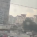Furtuna a făcut victime la Târgoviște. Un acoperiș smuls de vânt a căzut peste o persoană