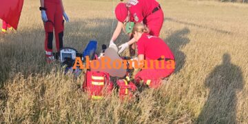 Pieton grav rănit într-un accident la Plugari. A fost solicitat elicopterul SMURD