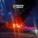 Bărbat reținut după incendiul de la stația CF Târgu Mureș. Prejudiciul depășește 52.000 de lei