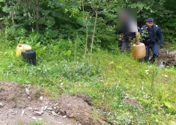 Doi bărbați, prinși în flagrant în timp ce furau gazolină dintr-o conductă OMV Petrom