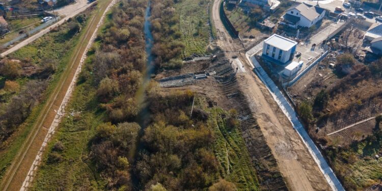 Galați | Recepție a lucrărilor pentru reducerea riscului la inundații în municipiul Tecuci