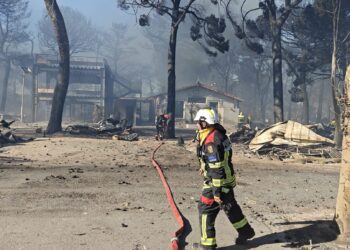 Pompierii români continuă intervențiile în Franța. Incendiu puternic de vegetație, stins alături de echipele franceze