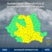 Cod galben de furtuni și ploi torențiale, miercuri. Avertizarea este valabilă până la ora 22:00
