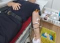 Pompierii și polițiștii din Pașcani, din nou în slujba comunității: au donat sânge pentru pacienții din spitale