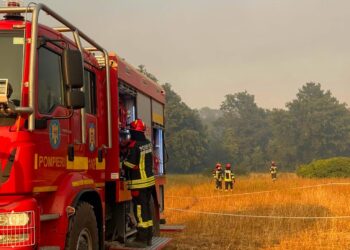 Pompierii români continuă lupta cu incendiile de pădure din Franța. Misiune de protejare a locuințelor din departamentul Var