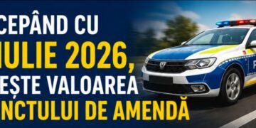Au crescut amenzile rutiere de la 1 iulie. Cât costă acum un punct-amendă și ce riscă șoferii care încalcă legea