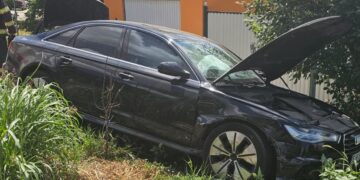 Accident rutier în Bârnova. O persoană a fost rănită și transportată la spital