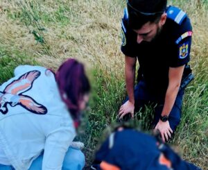 FOTO: Intervenție salvatoare a jandarmilor ieșeni. O femeie care încerca să își pună capăt zilelor a fost salvată în Grădina Botanică