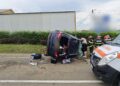 Accident jud. Botosani. Foto: ISU Botosani