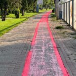 FOTO- Ziua au fost desființate, noaptea au fost revopsite: misterul pistelor pentru biciclete din Iași