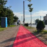 FOTO- Ziua au fost desființate, noaptea au fost revopsite: misterul pistelor pentru biciclete din Iași