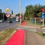 FOTO- Ziua au fost desființate, noaptea au fost revopsite: misterul pistelor pentru biciclete din Iași