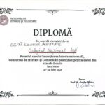 Elev din Iași, dublu premiat la etapa națională a Concursului de Referate și Comunicări Științifice la Istorie