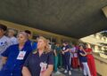 Protest în sănătatea ieșeană! Angajații de la „Sf. Spiridon” și Spitalul „Prof. Dr. N. Oblu” au întrerupt activitatea și au ieșit la protest