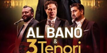 Concert extraordinar în Grădina Palas din Iași. Al Bano, Laura Bretan și cei 3 Tenori Ieșeni închid stagiunea Ateneului Național