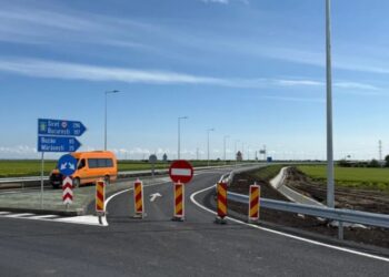 Centura de Nord a Focșaniului, tot mai aproape de inaugurare. Drumul de legătură cu Autostrada A7 ar putea fi deschis în august