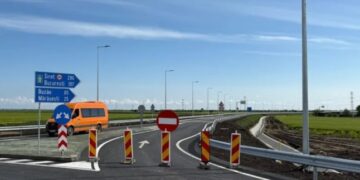 Centura de Nord a Focșaniului, tot mai aproape de inaugurare. Drumul de legătură cu Autostrada A7 ar putea fi deschis în august