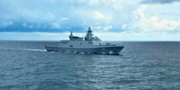 Cea mai nouă navă de luptă a Forțelor Navale Române a ajuns în portul Constanța