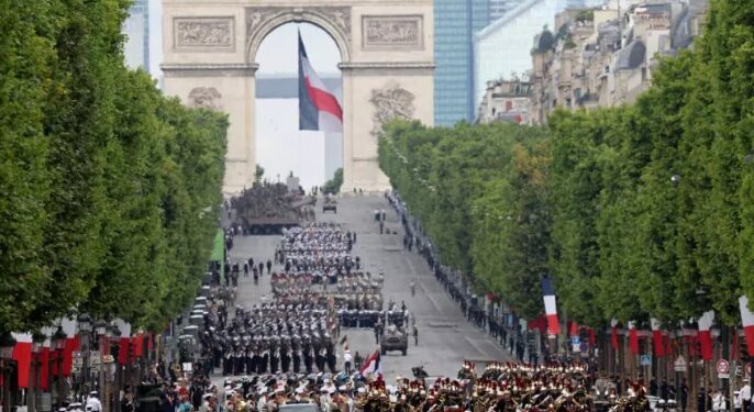 Franța organizează cea mai amplă paradă militară de Ziua Națională. Ucraina și aliații europeni, în centrul ceremoniei