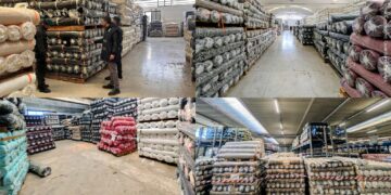 Parchetul European din Italia îngheață produse textile în valoare de 11 milioane de euro în cadrul unei anchete în curs privind contrabanda cu țesături din China