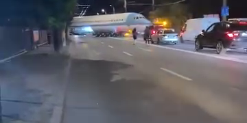 Un „avion” a blocat traficul în Cluj-Napoca. Ce s-a întâmplat, de fapt