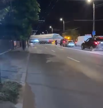 Un „avion” a blocat traficul în Cluj-Napoca. Ce s-a întâmplat, de fapt
