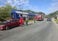 Mașină lovită de tren la o trecere la nivel cu calea ferată. Accidentul s-a produs la Măgura Ilvei