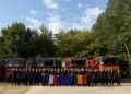 Al doilea schimb al pompierilor români dislocați în Franța pentru stingerea incendiilor de pădure s-a întors în țară
