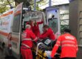 Bărbat în stare gravă la spital