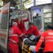 Bărbat în stare gravă la spital