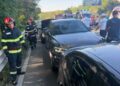 Bacău | Accident rutier cu șase autoturisme implicate, în comuna Măgura
