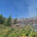 Incendiu de vegetație uscată între Focșani și Suraia