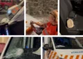 Ambulanță atacată cu bâte, topoare și pietre în Cluj. Șoferul a ajuns pe masa de operație