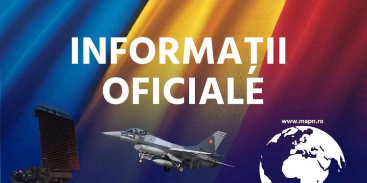 Cinci ținte aeriene, detectate lângă Ismail. Două avioane F-16 au fost ridicate de la Borcea