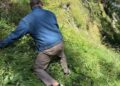Turist turc, recuperat de salvamontiști din Bucegi. Era echipat ca de stradă