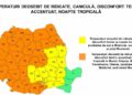 Cod portocaliu de caniculă în toată tara