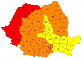 Canicula continuă să afecteze traficul rutier din vestul țării.